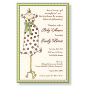 Baby Shower Invitations, Mommy Mannequin, Inviting Company